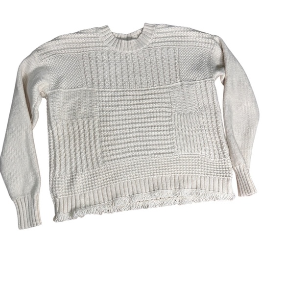 Madewell Sweaters - Madewell Wool Blend Stitchmix Pullover Sweater XS